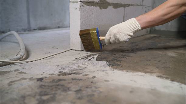 SJ Waterproofing Pros Waterproofing coverage map for North Bend, OR and surrounding area